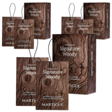 Martigue 香氛袋車用芳香劑2入, 經典木質調, 3套
