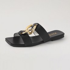 착한구두 여성용 노아 체인장식 슬리퍼 SPLTS2e115