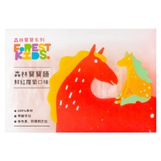 FOREST NOODLES 森林寶寶麵 鮮紅蘿蔔口味, 適合7個月以上寶寶, 100%食材, 無鹽無添加, 320g, 1盒