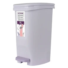 HOUSE 好室喵 緩架踏式垃圾桶, 顏色隨機, 1個