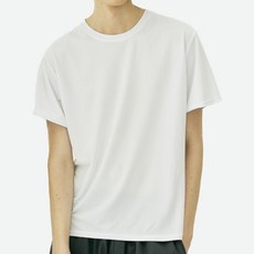 테라우드 쿨 주름 드라이 라운드 반팔티