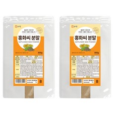 윤고집 홍화씨 분말, 800g, 2개