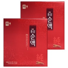 CHUN JAE MIUNG Korea Red Ginseng 紅蔘純液 60入+購物袋, 2個