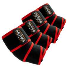 ZERO TO HERO 健身護肘 Type2 灰色 兩件套, 紅色, 2組