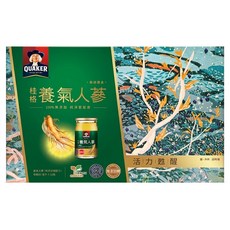 QUAKER 桂格 養氣人蔘 無糖禮盒, 60ml, 12瓶, 1盒