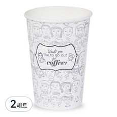 TheBeanSome People 紙杯 380ml, 300入, 2套