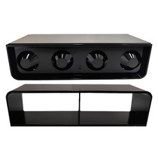 Yamazaki 山崎 磁吸ABS分離式傘架 長傘4根 折疊傘4根 上支架:18.8 × 5 × 5cm 下支架:18.8 × 5 × 8cm, 1組, 上支架:18.8 × 5 × 5cm，下支架:18.8 × 5 × 8cm, 黑色