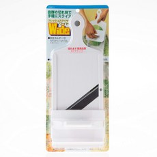 SHIMOMURA 下村 日本野菜平面切片器 附手指安全板 27.4 x 9.7 x 8cm 460g, 銀色, 1個