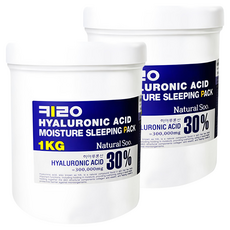 KIROCOS 玻尿酸保濕晚安面膜霜, 1kg, 2罐