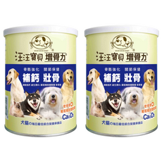 wow wow baby 汪汪寶貝 增骨力 含軟骨素與葡萄糖胺 添加8種維生素 犬貓適用, 關節保健, 2罐, 1入