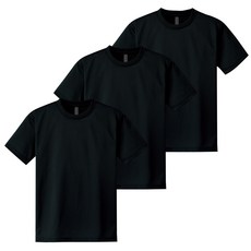 tpam Glimmer 男女通用涼感透氣機能性Dry Cool圓領短袖T恤 3件組