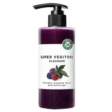 원더바스 슈퍼 베지톡스 클렌저 퍼플, 200ml, 1개