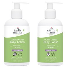 얼스마마엔젤베이비 카밍 라벤더 베이비 로션, 240ml, 2개