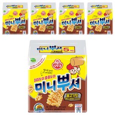 오뚜기 뿌셔뿌셔 불고기맛, 275g, 5개