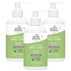 얼스마마엔젤베이비 카밍 라벤더 베이비 로션, 240ml, 3개