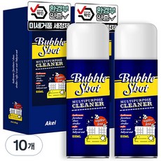 ARK Living Bubble Shot 多用途清潔劑, 515ml, 10個