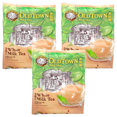 OLDTOWN WHITE COFFEE 舊街場白咖啡 南洋拉茶風味香滑奶茶 三合一 Set, 35g, 13包, 3袋