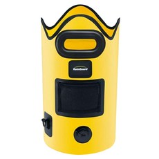 isona 愛收納 旅行摺疊泡腳桶 附排水孔, 1個, 黃色