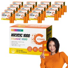 홀리데이즈 비타민C 1000 99g, 180정, 20개