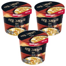 Kellogg's 家樂氏 Granola 纖穀脆 杏仁格蘭諾拉穀物麥片, 40g, 3個