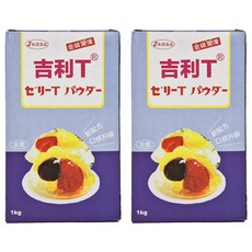 永詮食品 金級果凍粉, 全素 新配方 口感升級, 1kg, 2盒