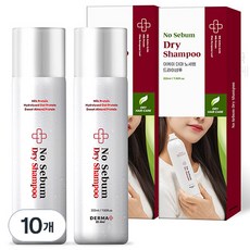 아케이 노세범 헤어 드라이샴푸 프레쉬 우디머스크향, 222ml, 10개