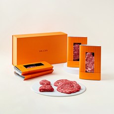 설로인 한우 1등급 등심 600g + 1++(7) 불고기용 600g (냉장), 1세트