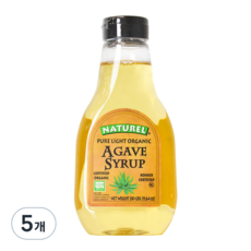 나뚜렐 유기농 아가베시럽, 660g, 5개