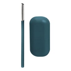 VIIDA UiU環保便攜吸管組 細 醫療級鉑金矽膠/316不鏽鋼材質 耐溫-30°C~250°C, 1組, 1組