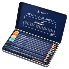 조르조네 삼각바디 색연필 12색+붓세트, 12색, 1개