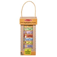 Melissa&Doug 瑪莉莎 豆乾厚紙書組 8個月以上