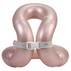 SNEFF 孩童充氣游泳背心, 寶寶粉, 1個