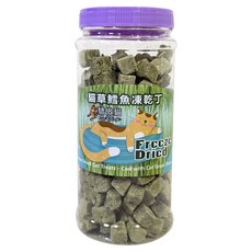 Cat Glory 驕傲貓 貓草鱈魚凍乾丁 80g 貓零食, 鱈魚, 1罐