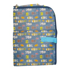 E.dot 印花牛津棉被收納袋 藍兔子 (超大號), 超大(70 x 50 x 30cm), 1個