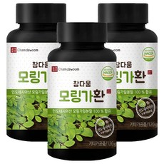 참다움 모링가환, 3개, 120g
