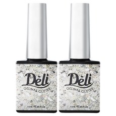 Deli Beauty 凝膠指甲亮片, GL12甜鹹交織, 10ml, 2個