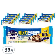 롯데웰푸드 초 단백질바, 40g, 36개