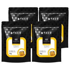 타코 레몬 아이스티 파우치, 1kg, 1개입, 4개, 1kg