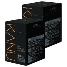 카누 콜롬비아 다크 로스트 스위트 아메리카노 원두커피스틱, 5.4g, 2개, 30개입