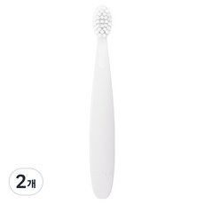 RADIUS 雷迪兒 Tots 2階段 幼兒牙刷, 白色, 1入, 2個