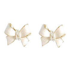 SOLARFRI 無耳洞耳夾式耳環 CZ鑽飾鍍14K金