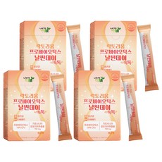 락토리움 프로바이오틱스 날씬데이 톡톡 60p, 120g, 4개