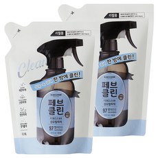 febclean W.DRESSROOM 織物除臭劑 補充包 97號 四月棉, 2個, 450ml