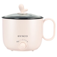 SYNCO 新格牌 美食鍋 1.5L, 兩段溫度調整, 不沾塗層內鍋, 過熱斷電保護, SKQ-K22151L