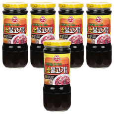 OTTOGI 不倒翁 烤牛肉調味料, 5個, 480g