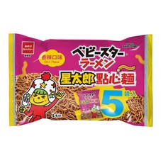 OYATSU 優雅食 BABY STAR 星太郎 點心麵 中香辣分享包 36g x 5入, 180g, 1袋