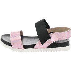 Rabbit Foot 女童閃亮繫帶涼鞋