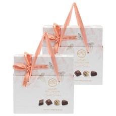 elit 伊莉特 粉色綜合巧克力禮盒+手提袋, 170g, 2組
