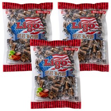 Ligo 花生焦糖, 3個, 500g