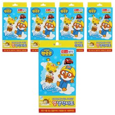 아텍스 뽀로로 어린이 열 냉각시트 해열시트, 6매입, 5개